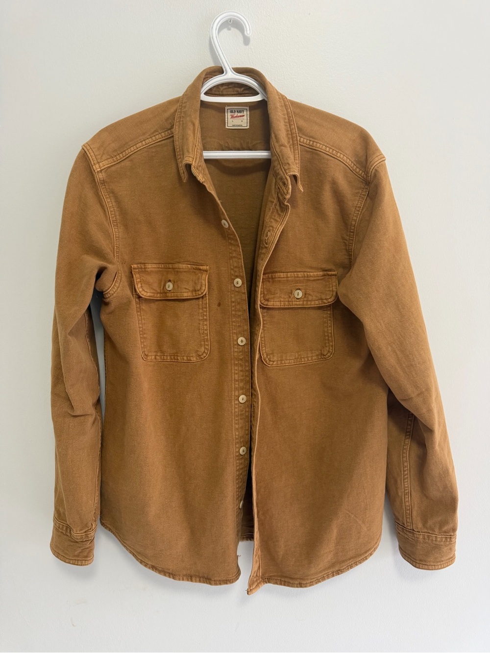 Old Navy Brown Jean Jacket Shirt